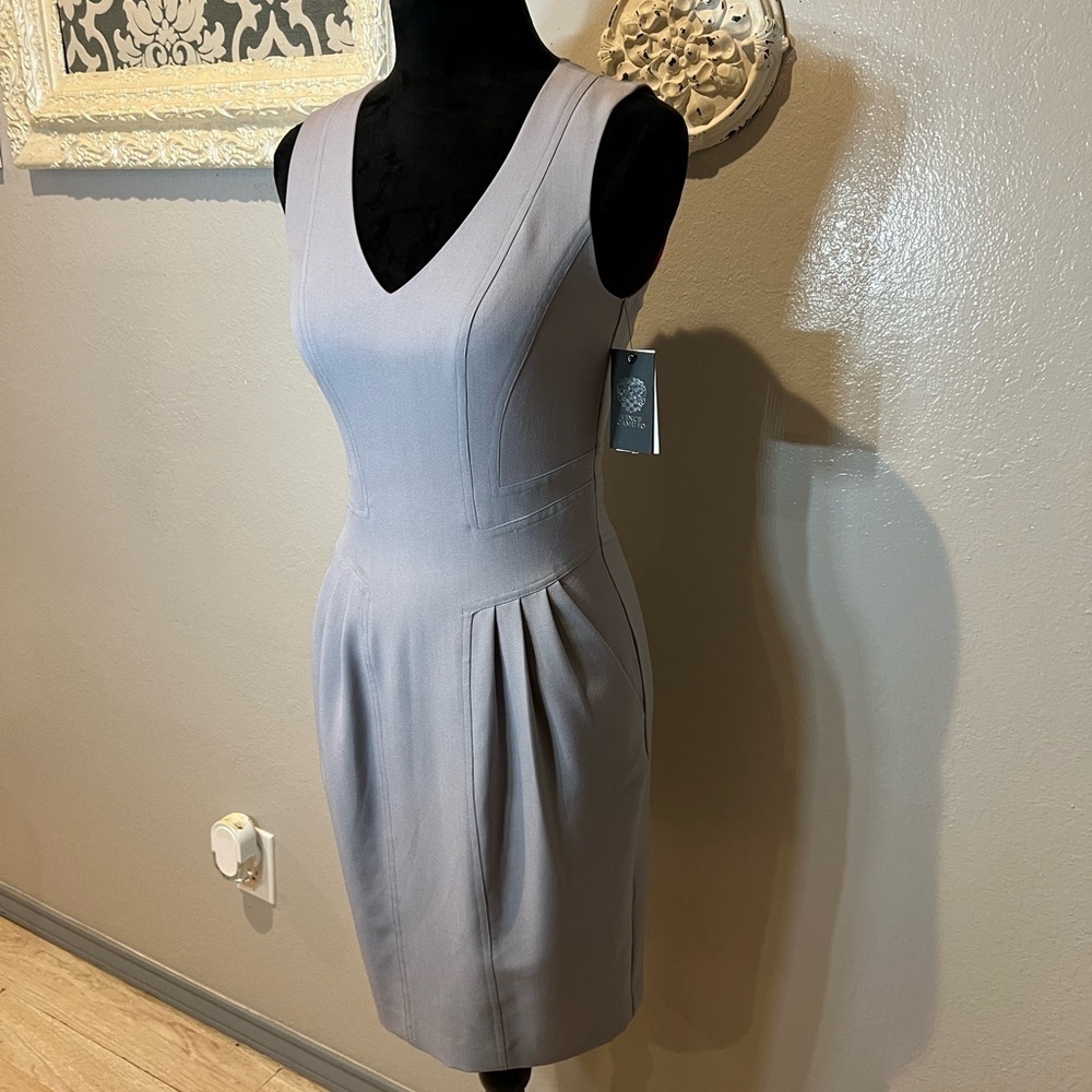 Vince camuto gray dress NWT